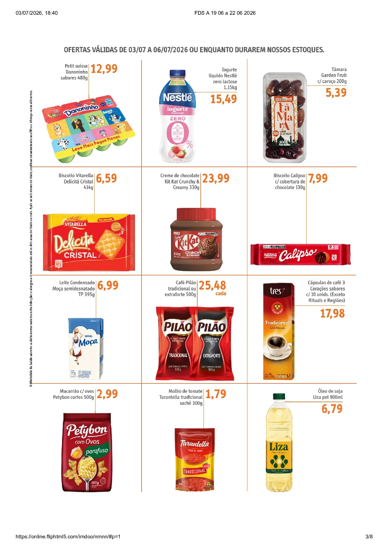 Ofertas do Sonda Supermercados